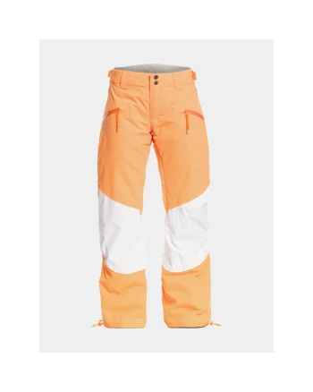 Pantaloni pentru ski dama,  303005672, Poliester, Portocaliu