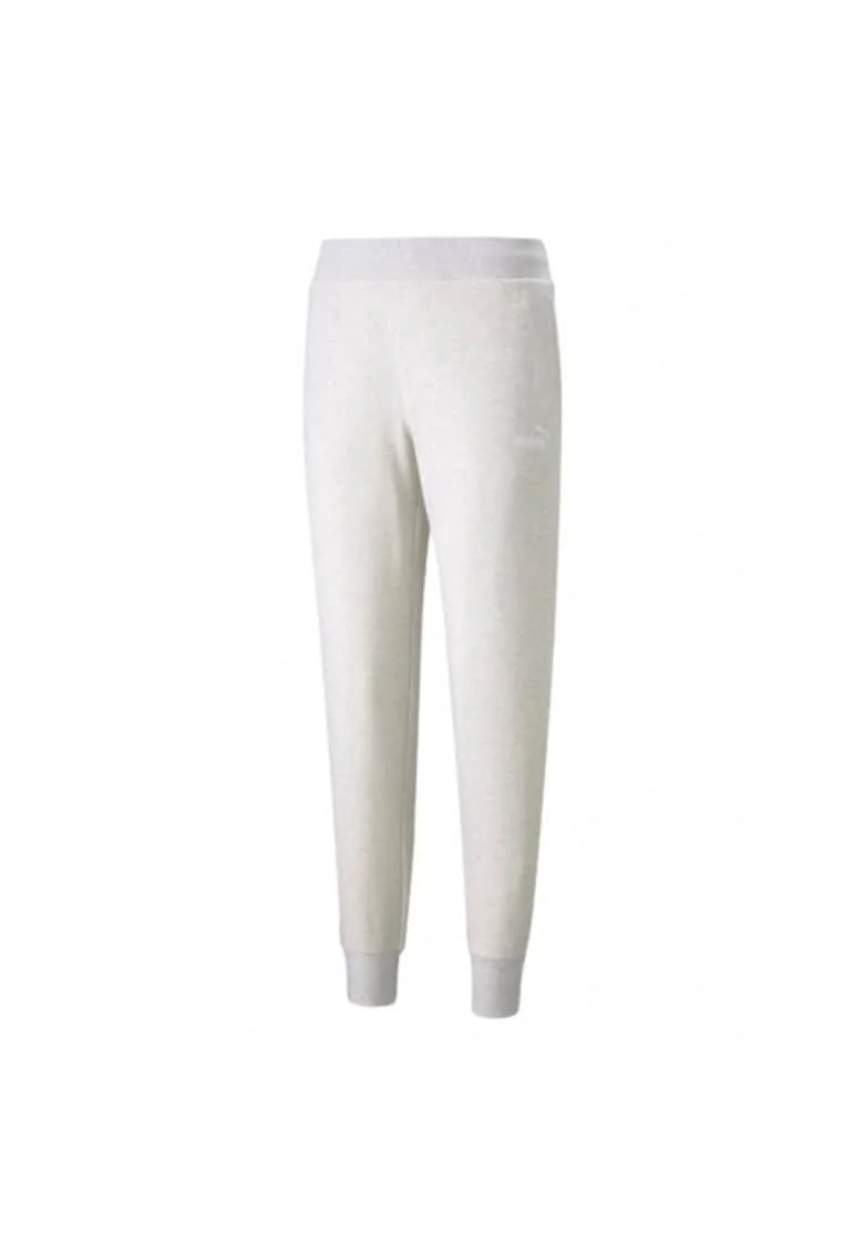Pantaloni sport dama,  Bumbac/Poliester, Alb
