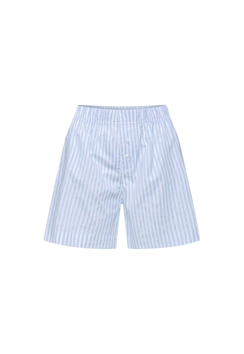Pantaloni scurti Jal  bumbac, albastru