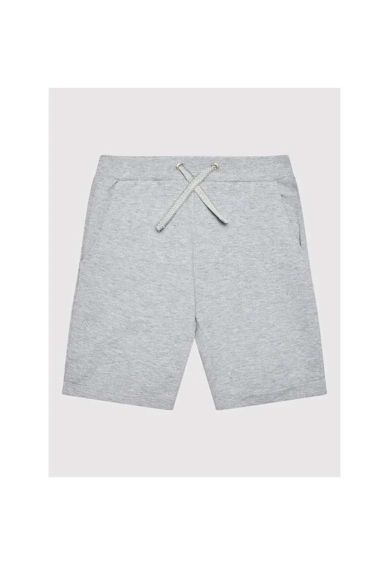 Pantaloni scurti sport Fete,  300455517, Bumbac, Gri