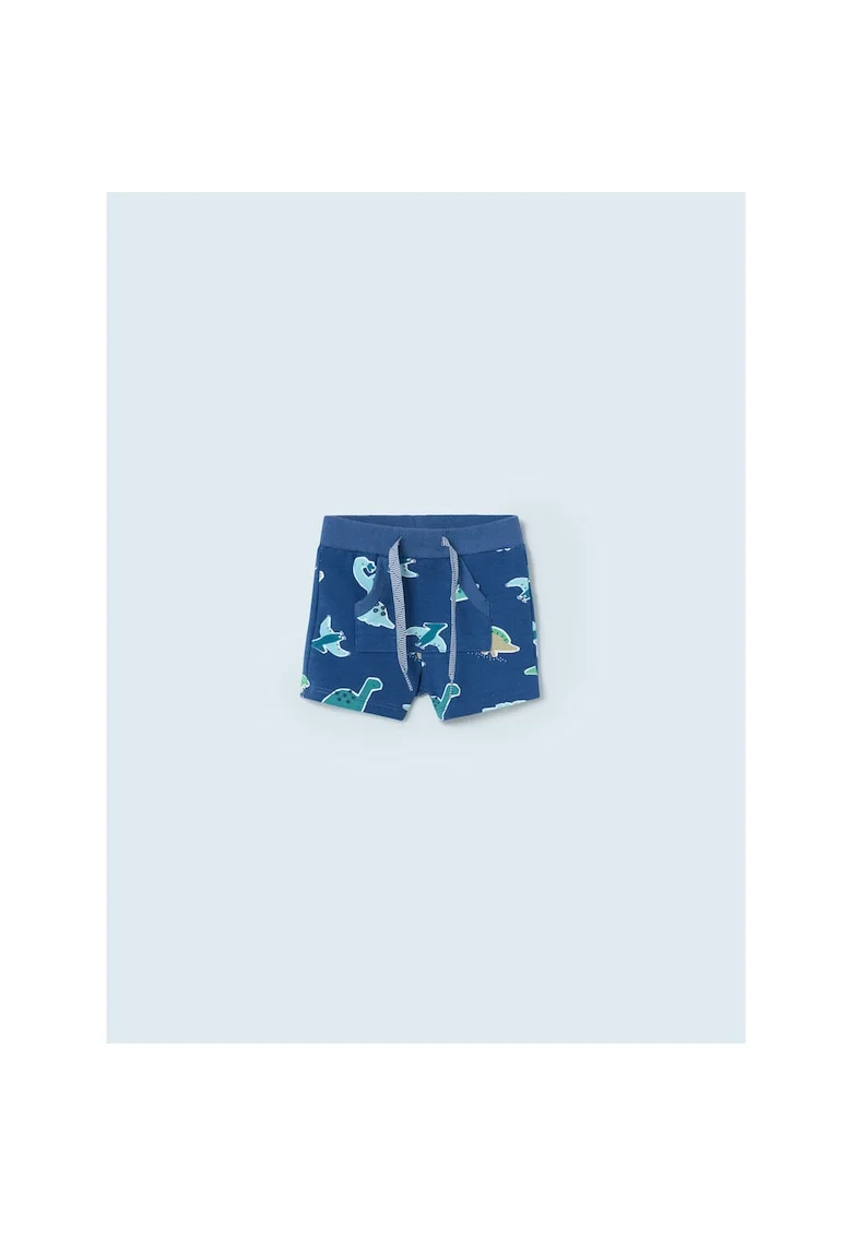 Pantaloni scurti sport Baieti,  301831693, Bumbac, Bleumarin