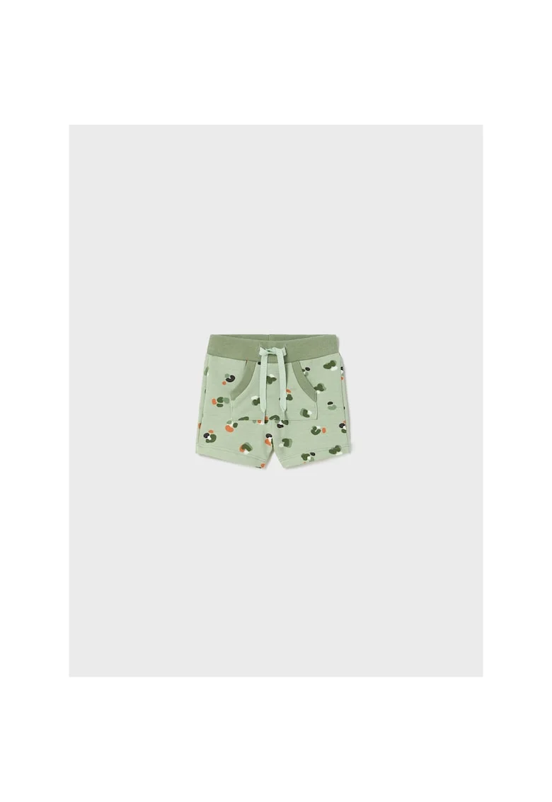 Pantaloni scurti sport Baieti,  301831662, Bumbac, Verde