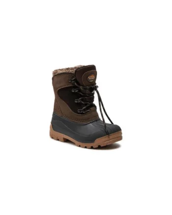 Bocanci trekking baieti  199321658, Sintetic, 32 EU, Maro