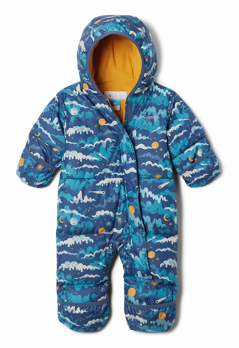 Salopeta cu umplutura de puf, pentru schi si snowboarding Snugly Bunny, Albastru