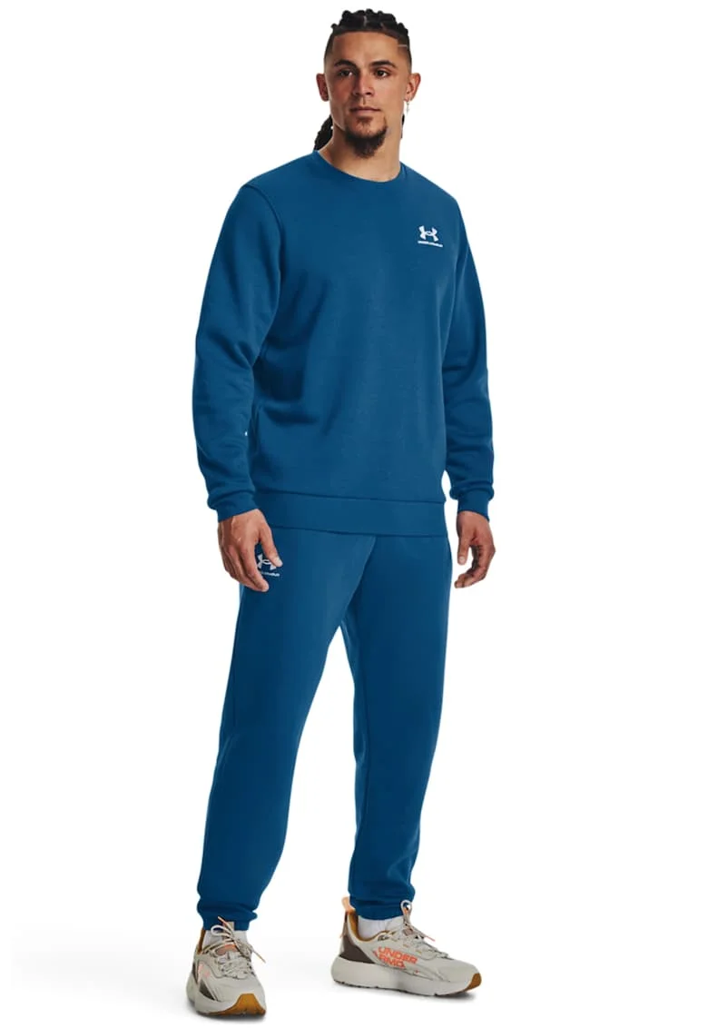 Bluza de trening pentru antrenament Icon, Alb/Albastru petrol