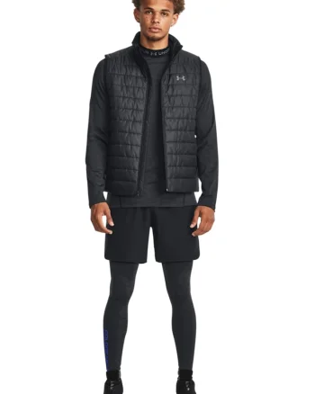 Bluza cu maneci raglan, pentru antrenament ColdGear®, Negru/Gri