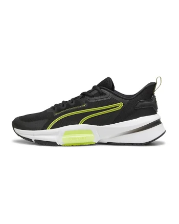 Pantofi din material textil pentru fitness PWRFrame TR 3, Negru/Verde lime