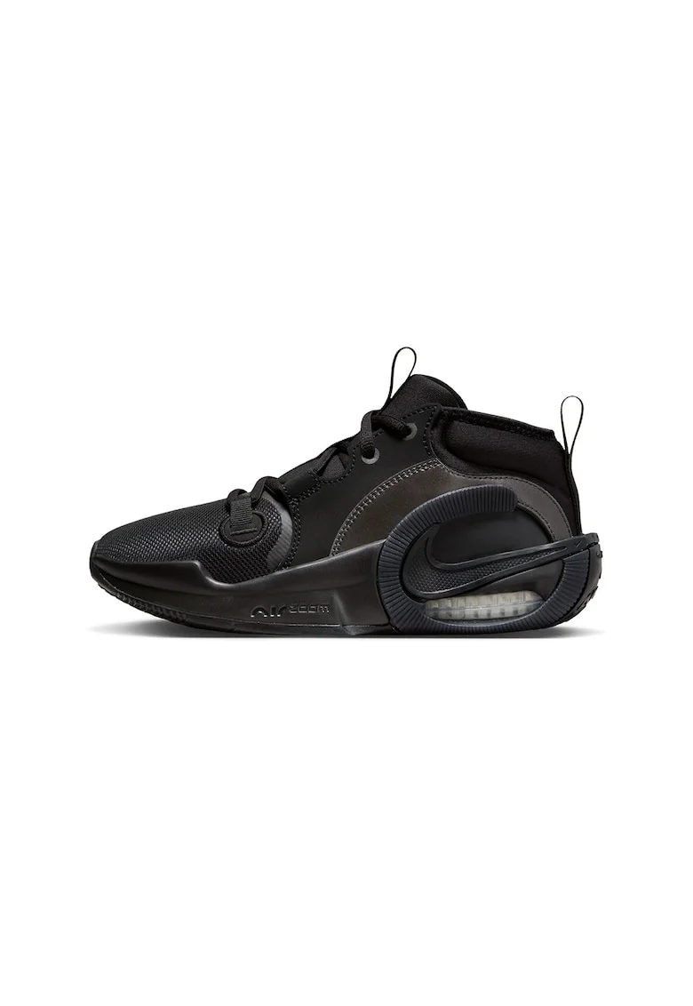 Pantofi mid-cut pentru baschet Air Zoom Crossover 2, Negru