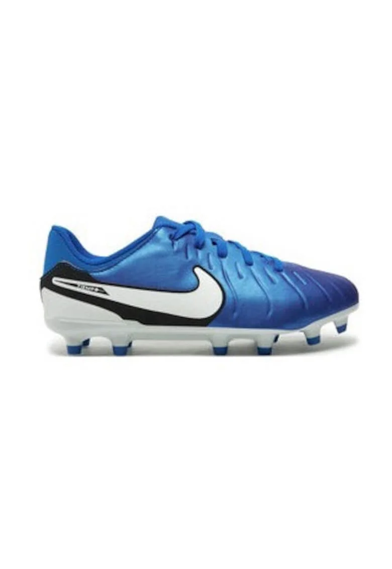 Ghete de fotbal unisex  305079008, Piele ecologica, Albastru, Albastru