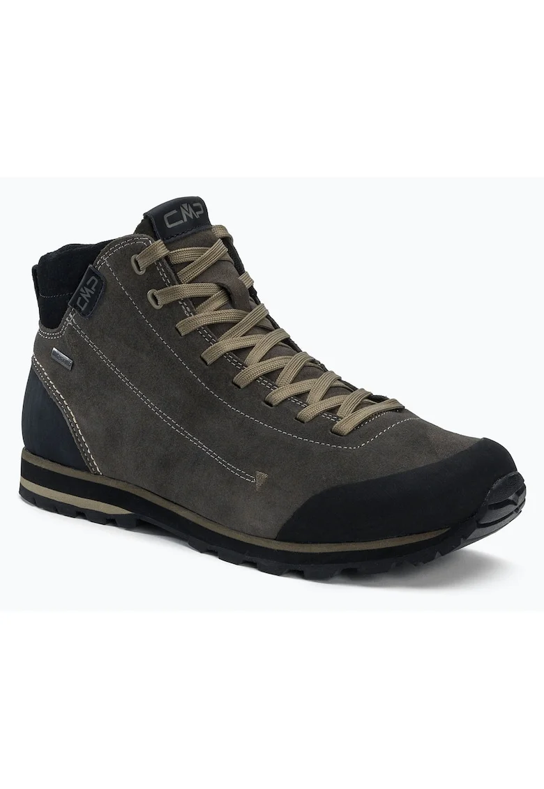 Pantofi de trekking barbati,  Elettra Mid, Piele naturala, Maro