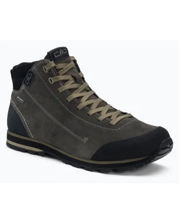 Pantofi de trekking barbati,  Elettra Mid, Piele naturala, Maro