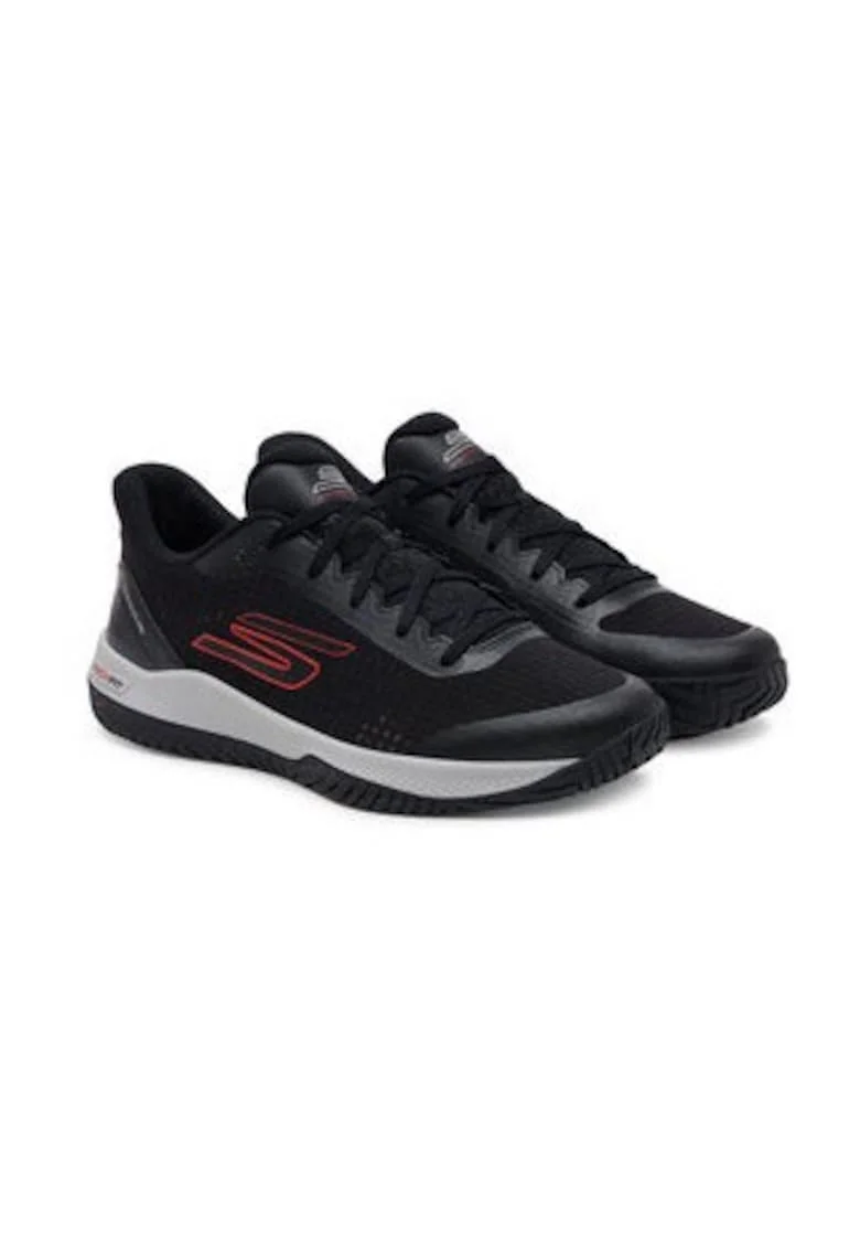 Pantofi tenis barbati  304639296, Textil, Negru, Negru