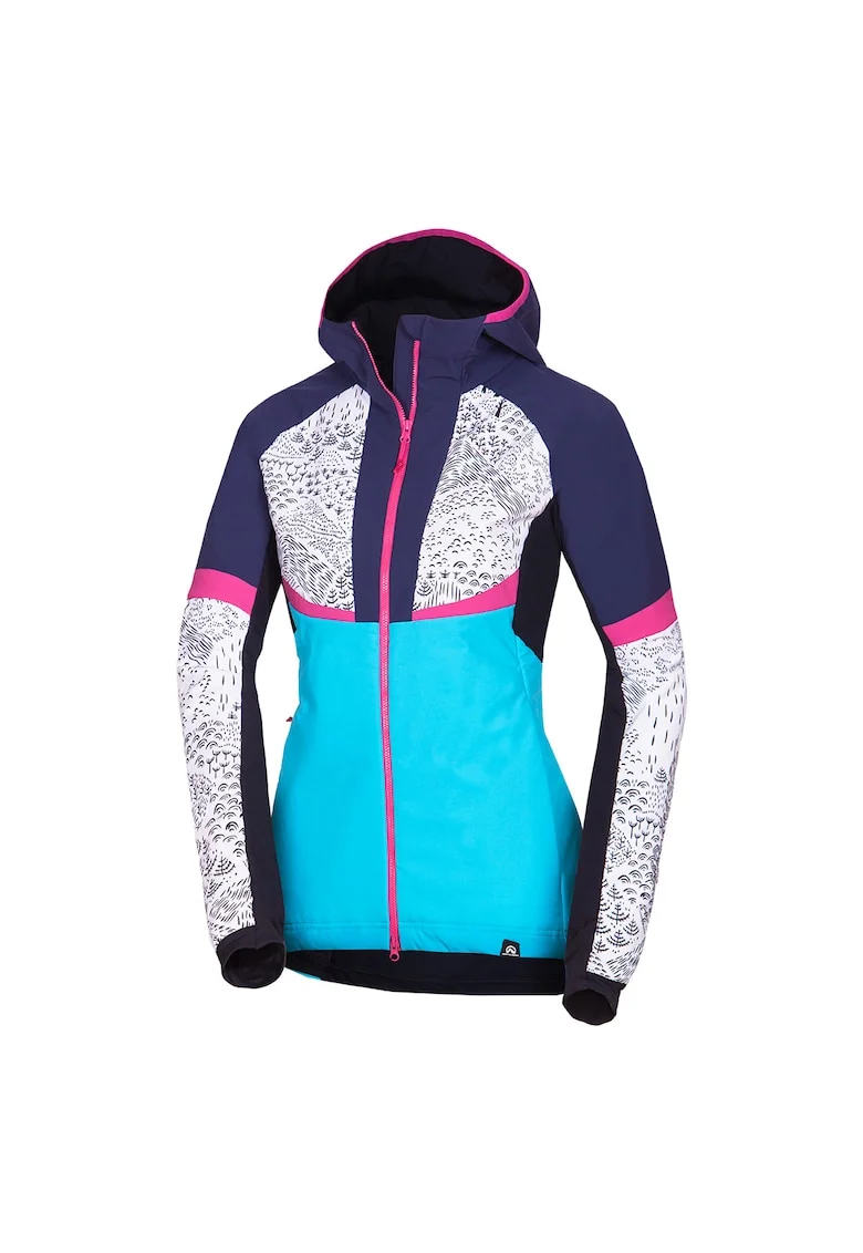 Jacheta dama schi de tura Active Primaloft® Rohace 2, Multicolor