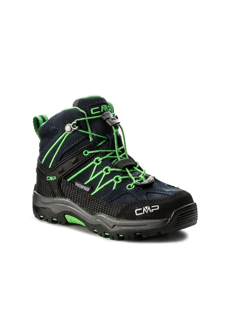 Pantofi trekking copii,  Textil, Negru