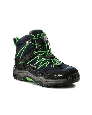 Pantofi trekking copii,  Textil, Negru