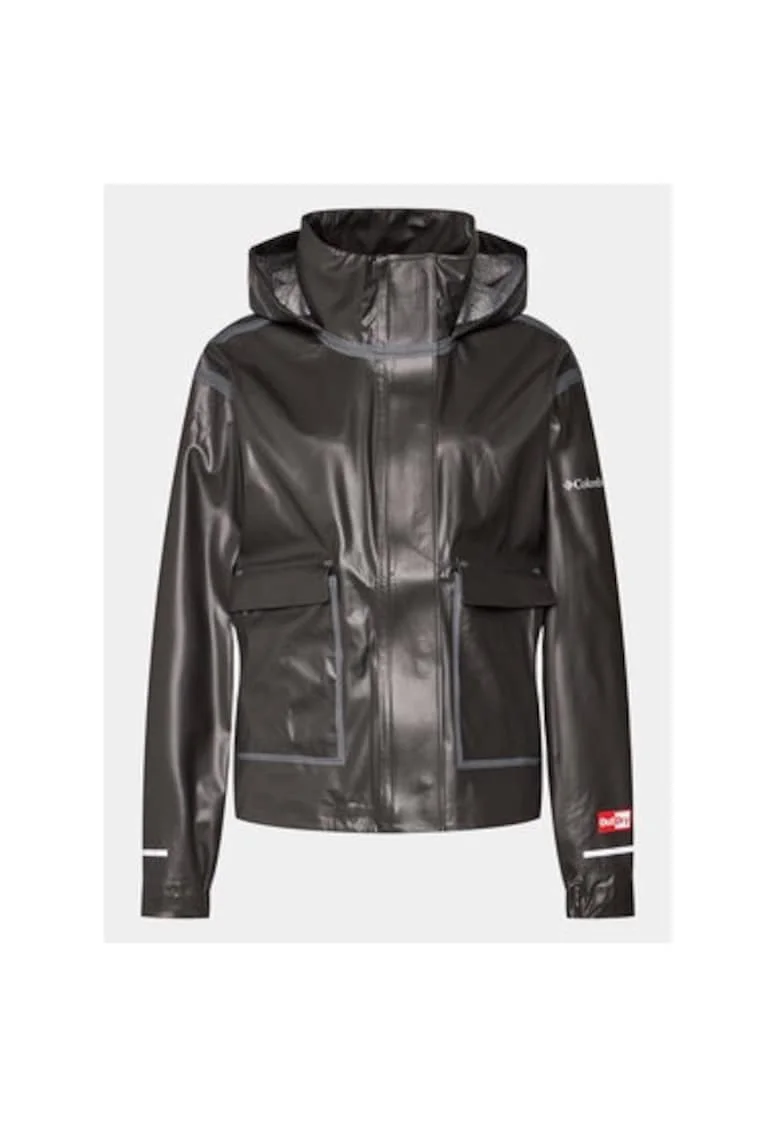Geaca dama,  303382896, Poliester reciclat, Negru, Negru