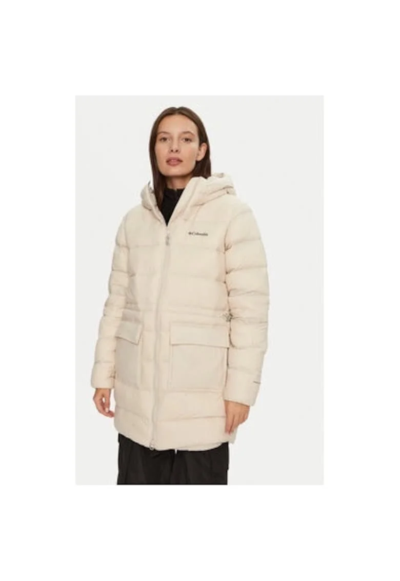 Geaca dama,  303984281, Nylon, Bej, Bej
