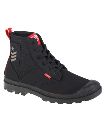Sneakers,  Pampa Hi Army 78583-008-M, Negru, Negru