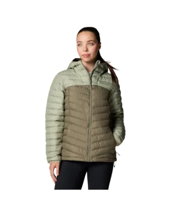 Jacheta dama,  Westridge Hooded Down Jacket 2051265, Verde