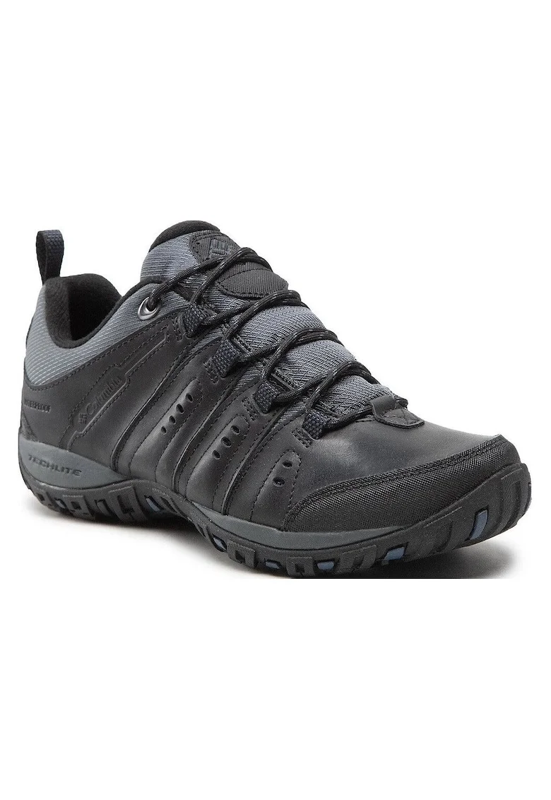 Pantofi  Woodburn II Waterproof, negru, piele naturala, barbati, Negru