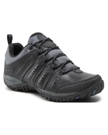 Pantofi  Woodburn II Waterproof, negru, piele naturala, barbati, Negru