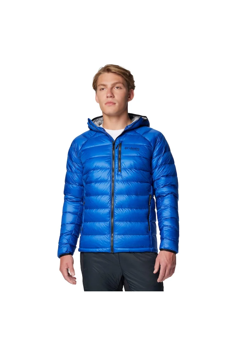 Jacheta barbati,  Arctic Crest Down Hooded Jacket 208877, Albastru