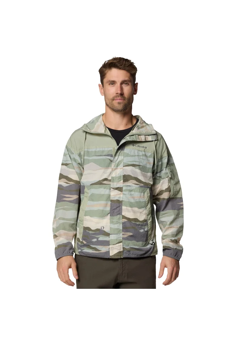 Jacheta sport barbati,  Challenger II Novelty Windbreaker Jacket 211698, Verde