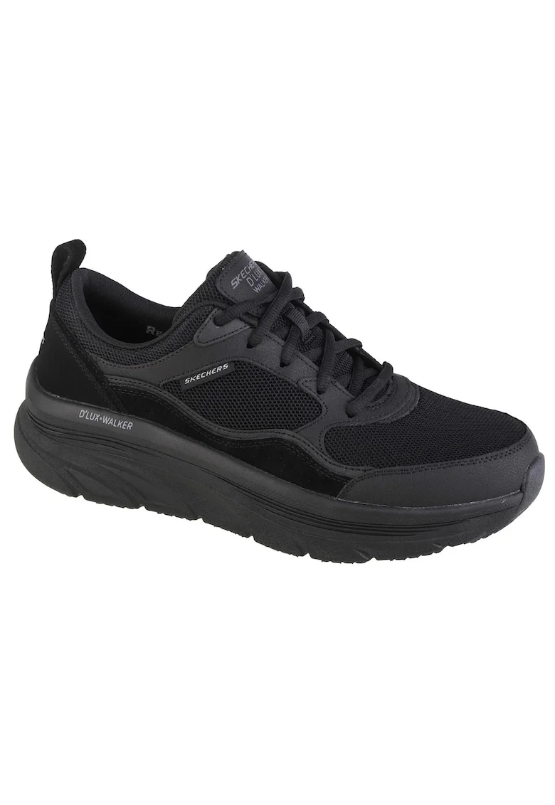 Sneakers,  D'Lux Walker New Moment 232363-BBK, Negru, Negru