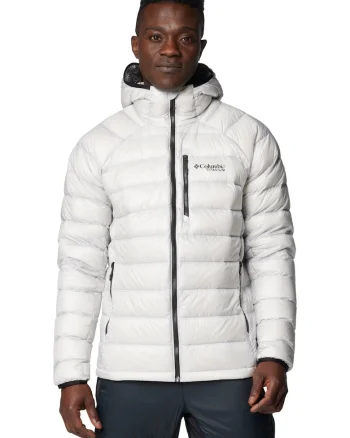 Jacheta barbati,  Arctic Crest Down Hooded Jacket 208877, Gri
