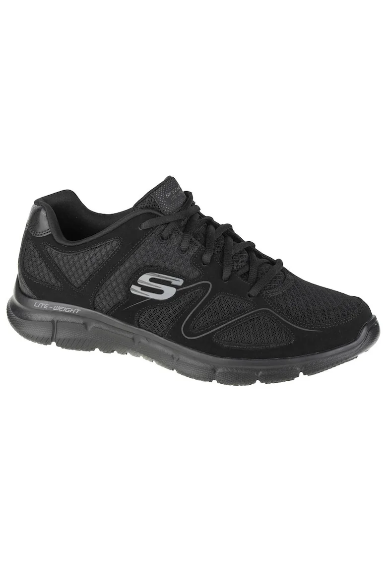 Sneakers,  Satisfaction 58350-BBK, Negru, Negru