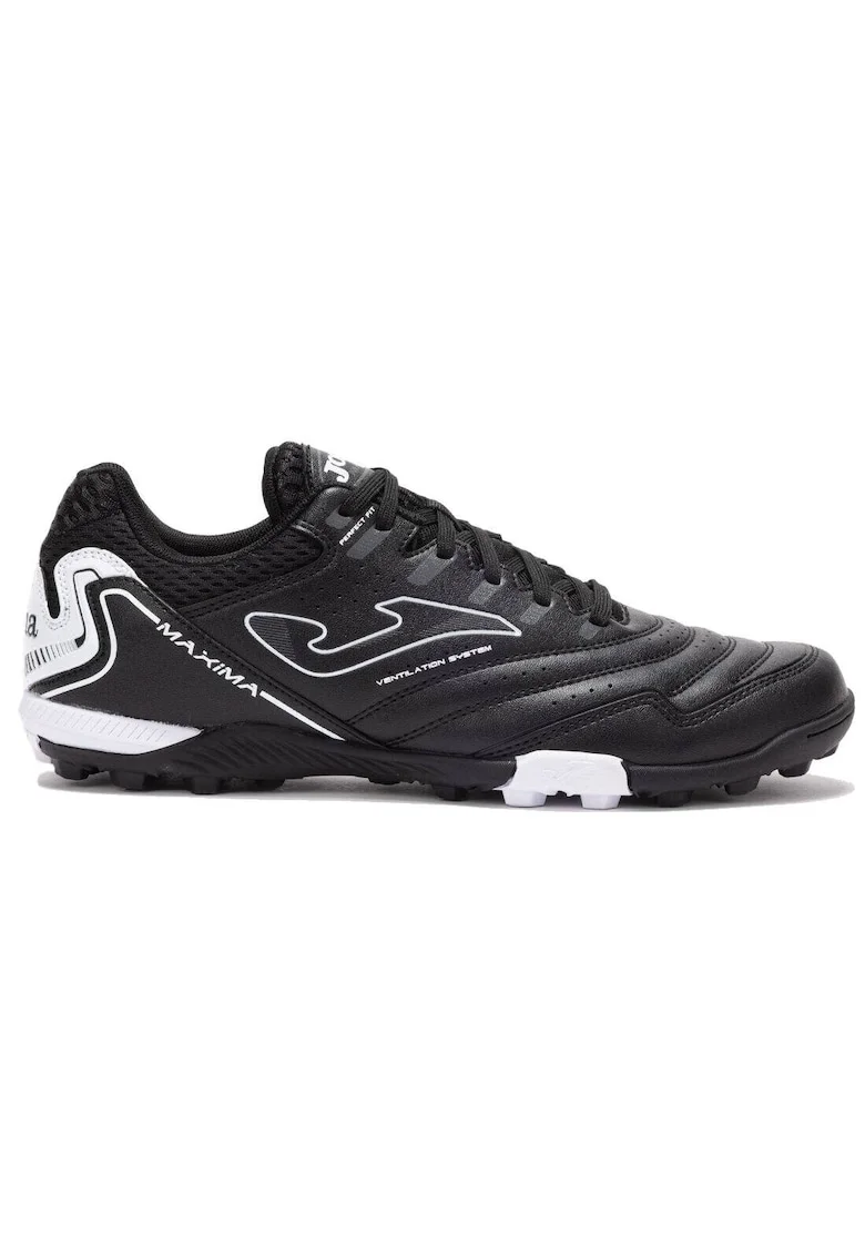 Ghete fotbal Maxima pentru teren sintetic MAXS2501TF,  Negru, Negru