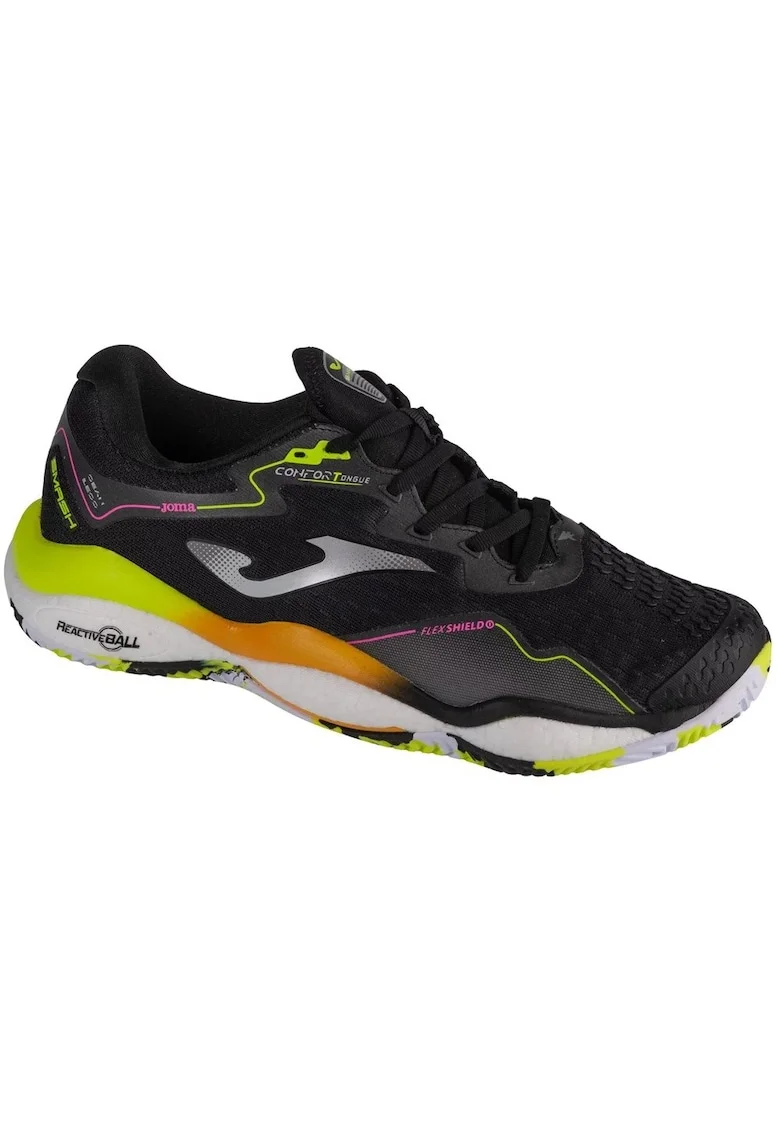 Pantofi pentru tenis,  Smash Men 2401 TSMAW2401C, Negru, Negru