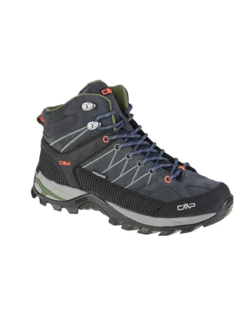 Bocanci barbati  Rigel Mid Trekking WP 3Q12947 - Antracit/Verde