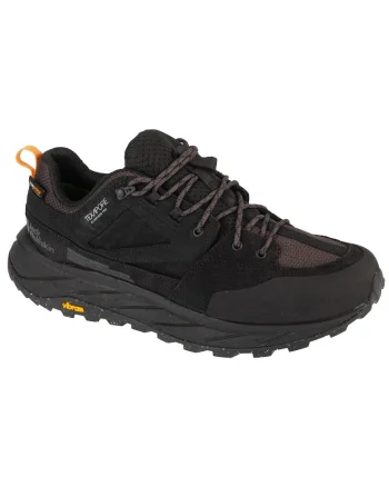 Pantofi de trekking  Terraquest Texas Low , Piele ecologica, Negru
