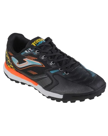 Pantofi de fotbal - turf,  Liga-5 2301 TF LIGW2301TF, Negru, Negru