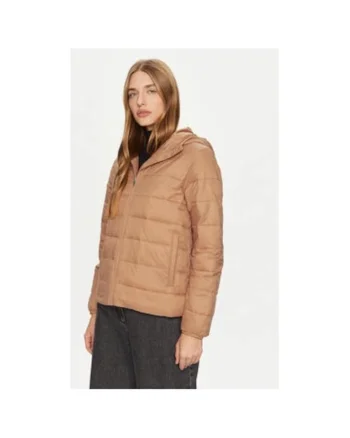 Geaca dama,  303983581, Nylon, Bej, Bej