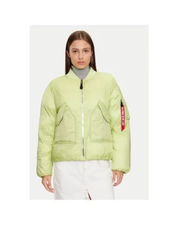 Geaca dama,  304543760, Nylon, Verde, Verde