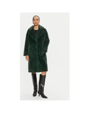 Cojoc dama,  304217180, Poliester, Verde, Verde