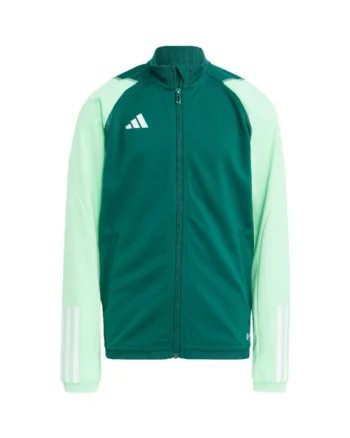 Hanorac sport copii  tiro 23 competitie training jr, Poliester, Verde