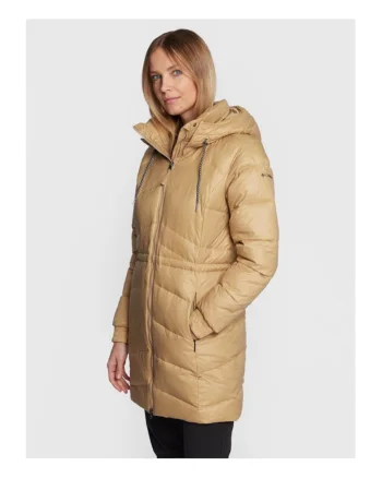 Geaca dama,  300326558, Nylon, Bej, Bej