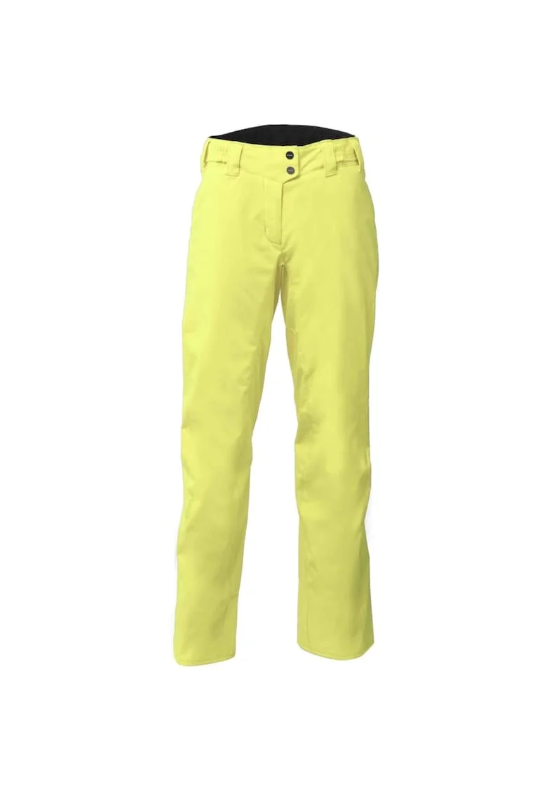Pantaloni sport dama  Orca, membrana 20 000mm, 4WAY STRETCH, galben,