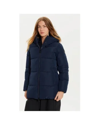 Geaca dama, Emporio Armani  303962678, Poliester, Albastru, Albastru