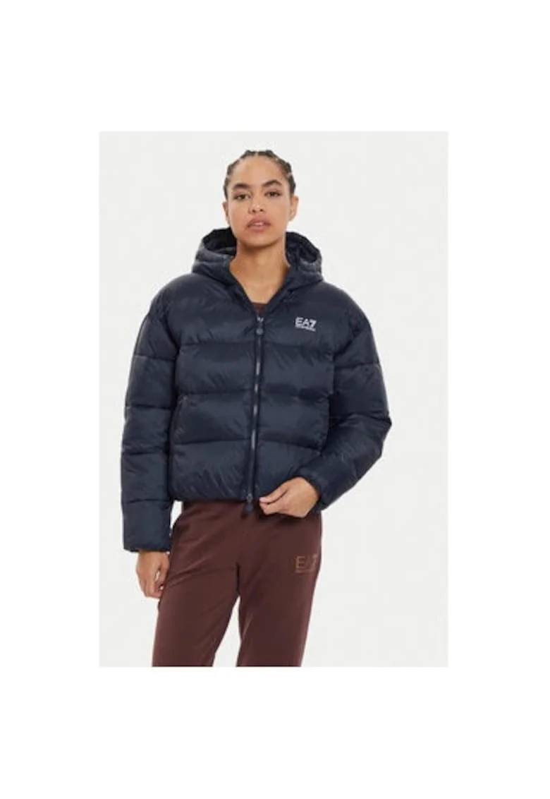 Geaca dama, Emporio Armani  303961374, Poliamida, Albastru, Albastru