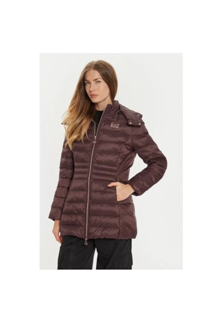 Geaca dama, Emporio Armani  303961428, Poliamida, Maro, Maro