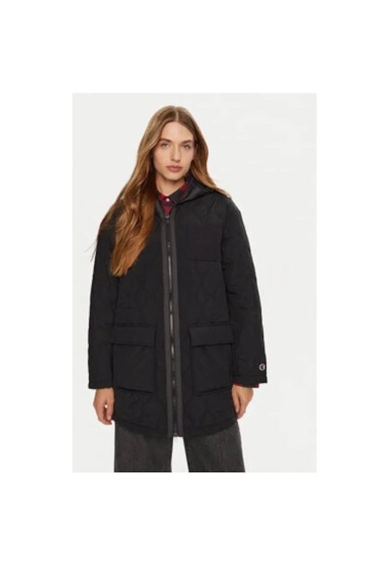 Geaca dama,  304698682, Nylon, Negru, Negru