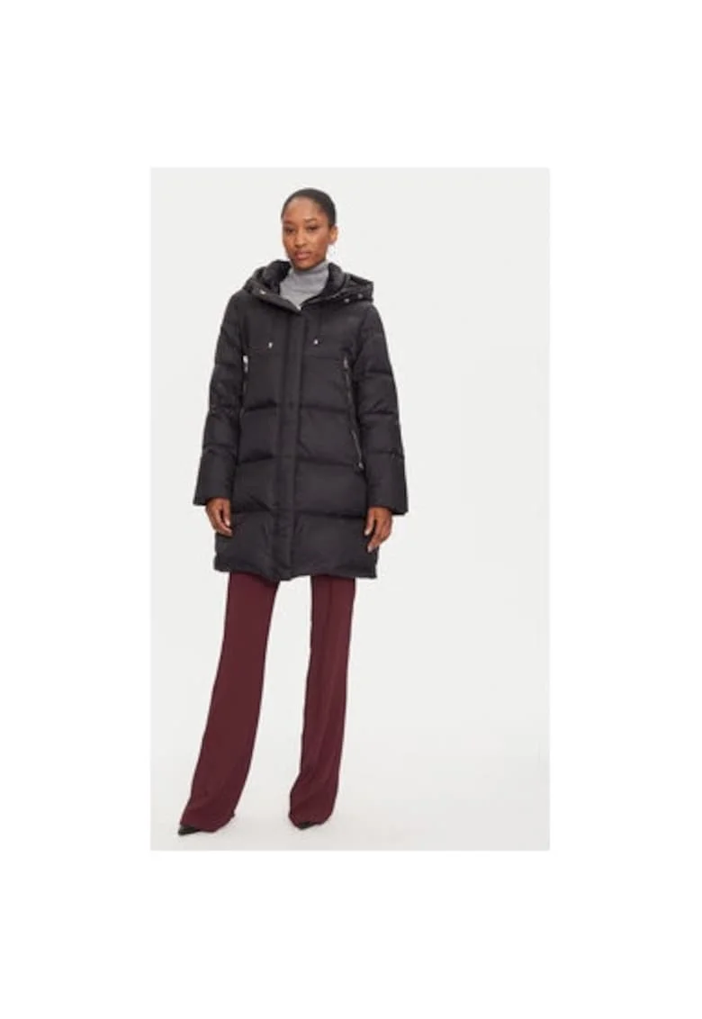 Geaca dama,  304449574, Nylon, Negru, Negru
