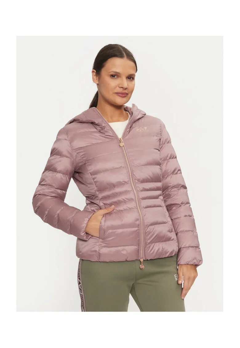 Geaca dama, Emporio Armani  303961305, Poliamida, Violet, Violet