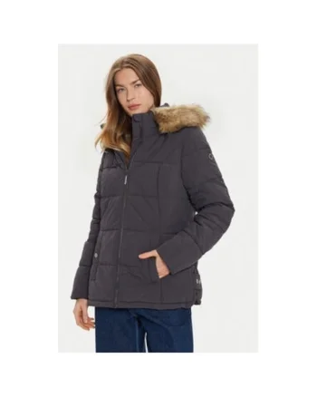 Geaca dama,  304422768, Nylon, Negru, Negru