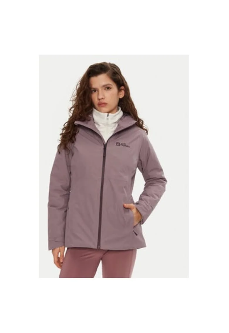Geaca dama,  303953638, Poliester reciclat, Violet, Violet