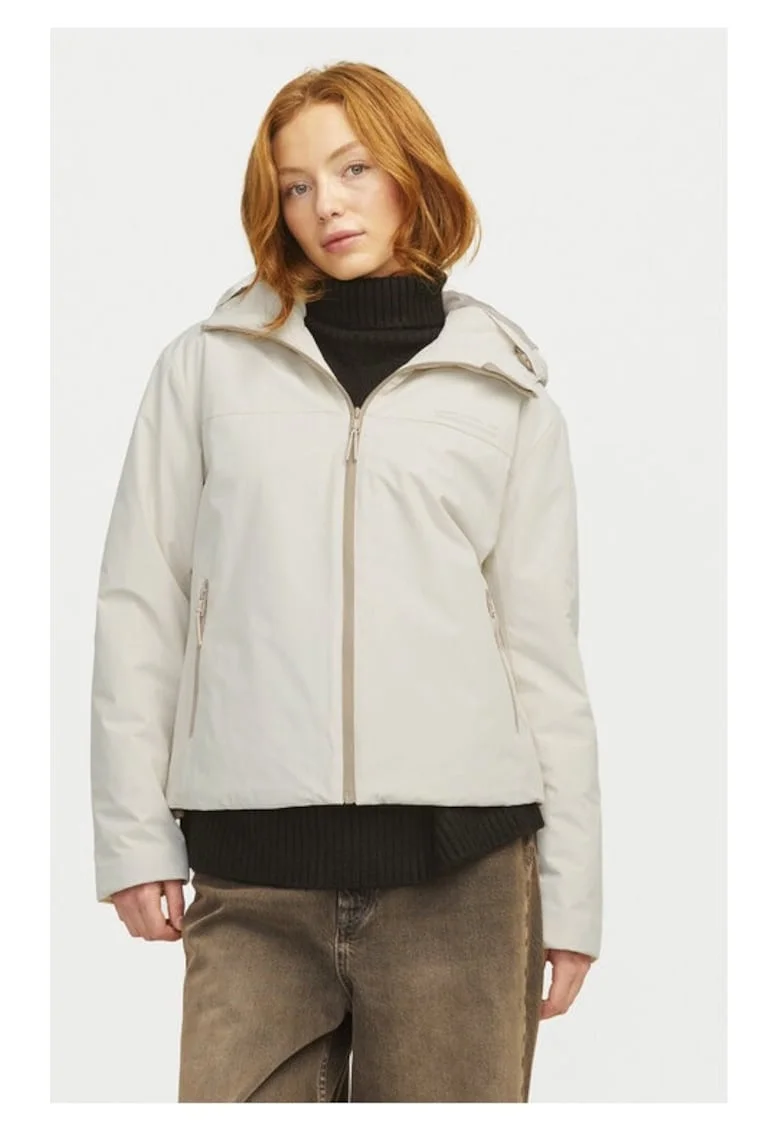 Geaca Moon 12258687 Ecru Regular Fit, Poliester